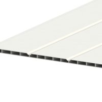 12″ WHITE HOLLOW SOFFIT BOARD