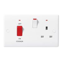 COOKER CONTROL UNIT C/W SOCKET AND NEONS