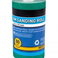 BLUE SPOT 5MTR SANDING ROLL 80 GRIT