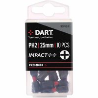 DART PH2 25mm Impact Driver Bit – Pack 10