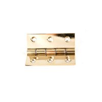 DSW BRASS BUTT HINGE 100MM (X2)