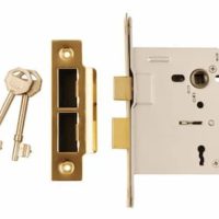 EB 63MM 3L MORTICE SASHLOCK