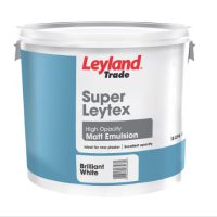 LEYLAND SUPER LEYTEX MATT WHITE 15L
