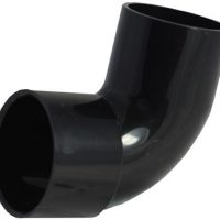 WASTE SOLVENT WELD 40MM 90 DEGREE CONVERSION BEND BLACK