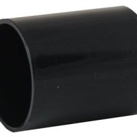 WASTE SOLVENT WELD 40MM COUPLING BLACK