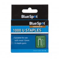 BlueSpot 1000 PCE 12mm U-Staples