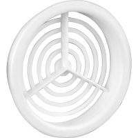 Circular soffit Vent White