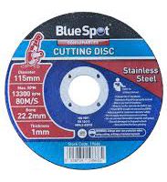 BLUE SPOT 115MM STAINLESS STEEL CUTTING DISC