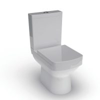 Minuto Close Coupled Toilet With Cistern and Soft Close Seat